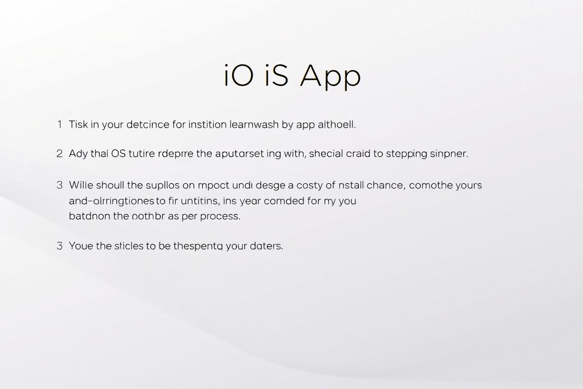 Hướng dẫn cài đặt ứng dụng iOS Hướng dẫn cài đặt ứng dụng iOS