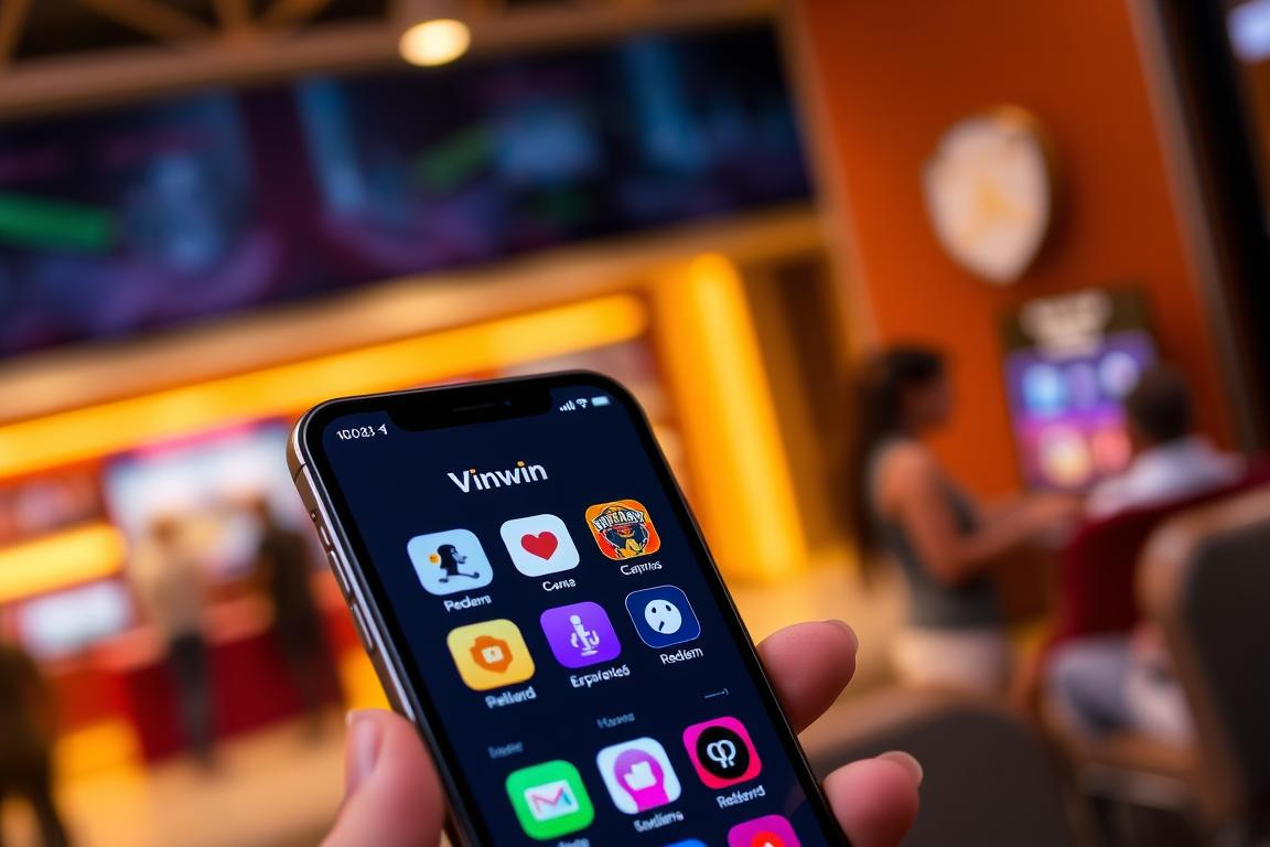 Ứng dụng Vinwin trên iOS Ứng dụng Vinwin trên iOS